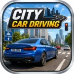 City Car Driving Game Icon