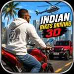 Indian Bikes Driving 3D APK Game Icon for Android
