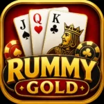 Rummy Gold Game Icon – Premium Rummy Card Game