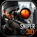 Sniper 3D Game Icon