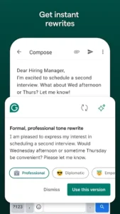 Grammarly Keyboard MOD APK (Premium Unlocked) 5